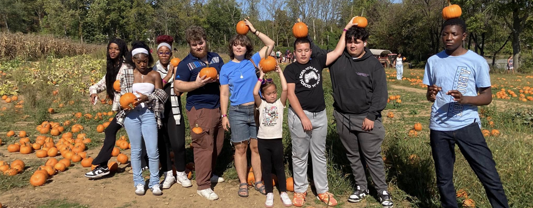 CCNB Youth at the Corn Maze