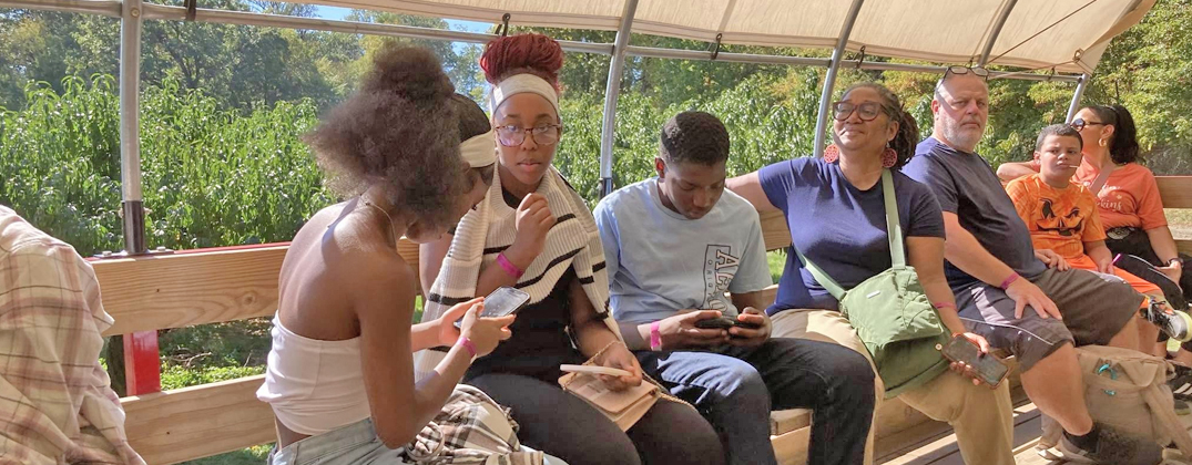 CCNB Youth at the Corn Maze